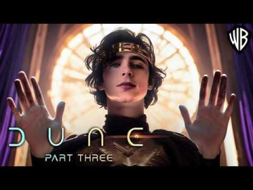 DUNE: PART THREE (2025) With Timothée Chalamet & Zendaya Coleman