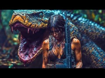 The Best Adventure Movie | They were trapped on Python Island | Horror | Full Movies in English 4K