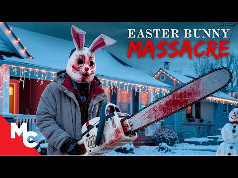 Bunny Masked Killer Hunts Them One by One | Horror Slasher | Full Movie | Easter Bunny Massacre