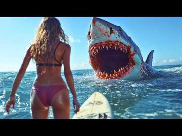 On Malibu Beach, Sharks leave no one alive | BEST Horror Movie | Action | Full movies in English 4K