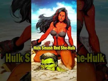 Hulk Smash Red She-Hulk #shorts #hulk #shehulk #marvel