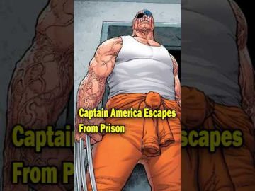 Captain America Escapes From Prison #shorts #captainamerica #captainamerica4 #marvel