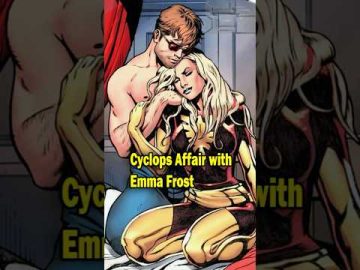 Cyclops Affair With Emma Frost #shorts #cyclops #emmafrost #comics