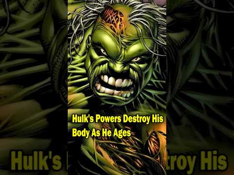 Hulk’s Powers Destroy His Body As He Ages #shorts #hulk #marvel #marvelcomics