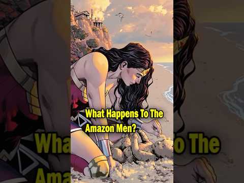 What Happens To The Amazon Men? #shorts #wonderwoman #dc #dccomics