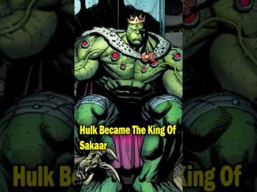 Hulk Became The King Of Sakaar #shorts #hulk #sakaar #marvel