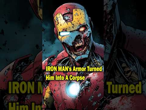 IRON MAN’s Armor Turned Him Into A Corpse #shorts #ironman #marvel #marvelcomics
