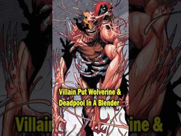 Villain Put Wolverine & Deadpool In A Blender #shorts #wolverine #deadpool #marvel