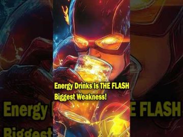 Energy Drinks Is THE FLASH Biggest Weakness! #shorts #theflash #flash #dccomics