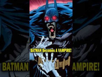 BATMAN Becomes A VAMPIRE! #Shorts #Batman #Dc #DcComics