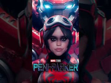 PENI PARKER #shorts #peniparker #marvel #jennaortega