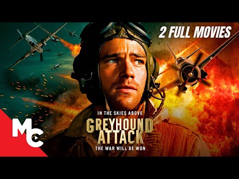 WWII Aerial Combat Movies | Greyhound Attack & Rocket Hunter | Double Feature