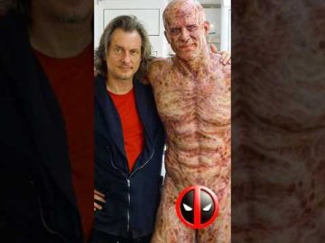 Ryan Reynolds Makeup Transformation Deadpool #shorts #deadpool #ryanreynolds #marvel