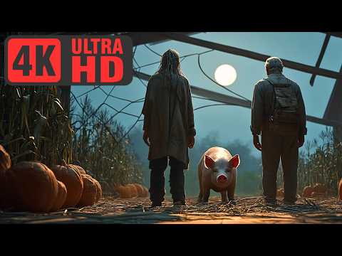 Body Horror movie | Two people were kidnapped to become farm animals | Movies in English 4K Body Horror movie | Two people were kidnapped to become farm animals | Movies in English 4K