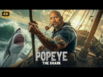 POPEYE ” THE SHARK ” : DWAYNE JOHNSON : ACTION MOVIE 2025 | 4K Survival – Thriller | Adventure MOVIE