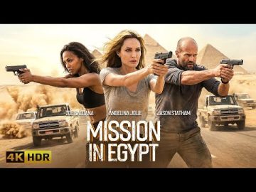 MISSION IN EGYPT (2025) JASON STATHAM – ZOE SALDANA – ANGELINA JOLIE | ACTION MOVIE 4K | Thriller