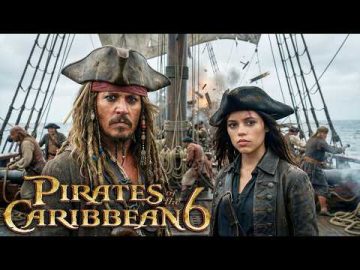 Pirates Of The Caribbean 6 (2026) Jenna Ortega & Johnny Depp
