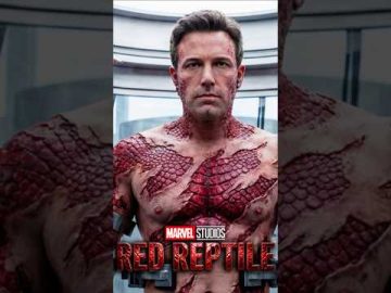 RED REPTILE #shorts #redreptile #marvel #benaffleck