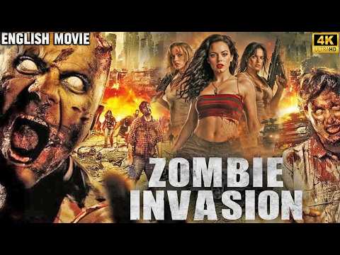 ZOMBIE INVASION – Full Hollywood Horror Action Movie | 4k English Movie | Justin Lebrun | Free Movie