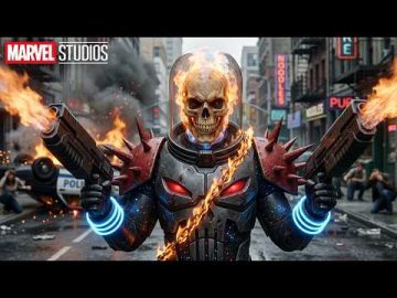The Punisher Becomes a Cosmic Ghost Rider