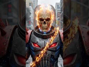 The Punisher Becomes a Cosmic Ghost Rider #shorts #thepunisher #cosmicghostrider #ghostrider