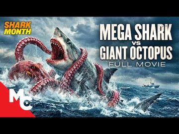 Ancient Ocean Kaijus Fight To The Death | Mega Shark vs Giant Octopus | Full Sci-Fi Action Movie