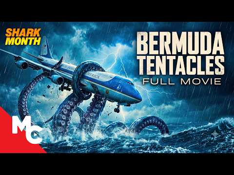 Air Force One Crashed In The Bermuda Triangle | Bermuda Tentacles | Full Sci-Fi Action Movie