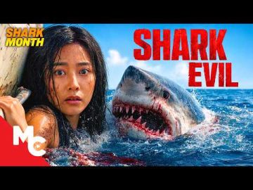 This Massive Man-Eating Shark Is Hunting Stranded Survivors | Shark Evil | Full Horror Shark Movie