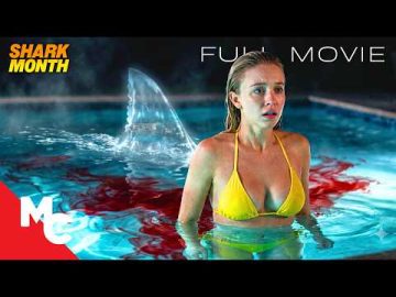 Giant Great White Shark Attacked Her In A Pool | Ghost Shark | Full Shark Horror Movie