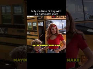 He was flirting with his classmates mom…? #universal #moviecentral #billymadison