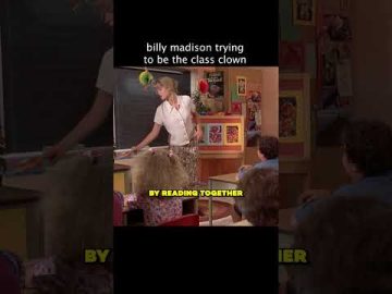 There’s always one kid who tries to be the comedian #universal #moviecentral #billymadison