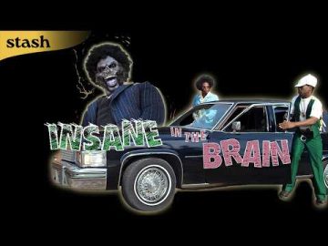 Two Superfly Cops Battle an Army of Afro Zombies | Insane in the Brain | Horror Comedy