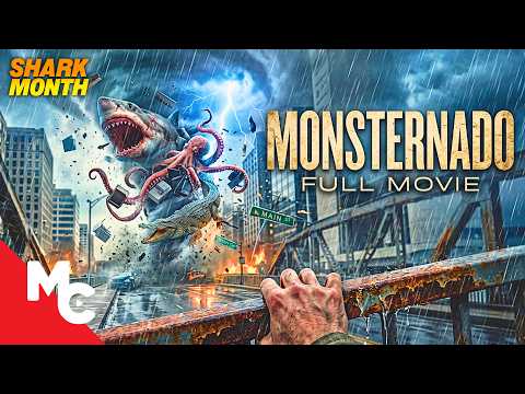 Bermuda Tornado Rained Prehistoric Monsters On The City | Monsternado | Full Monster Disaster Movie