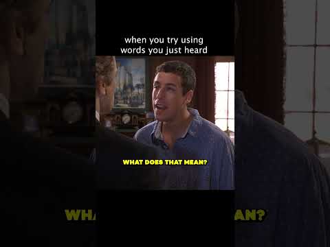 He tried using words he doesn’t understand #universal #moviecentral #billymadison He tried using words he doesn’t understand #universal #moviecentral #billymadison