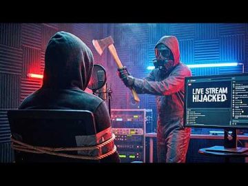 😱 A serial killer hijacks a live podcast for a bloody game | FREE FULL HORROR MOVIE in English HD