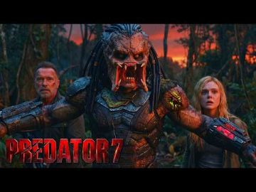 Predator 7 (2027) Elle Fanning & Arnold Schwarzenegger
