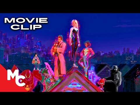 Gwen Assembled A Multiversal Spider-Squad To Save Miles | Spider-Man: Across The Spider-Verse Clip Gwen Assembled A Multiversal Spider-Squad To Save Miles | Spider-Man: Across The Spider-Verse Clip