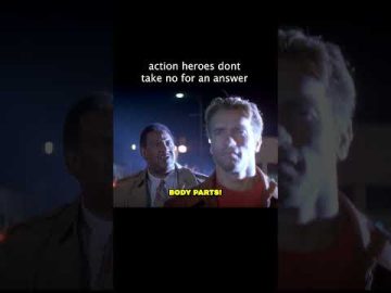 Arnold Schwarzenegger is a walking TANK #sony #moviecentral #lastactionhero
