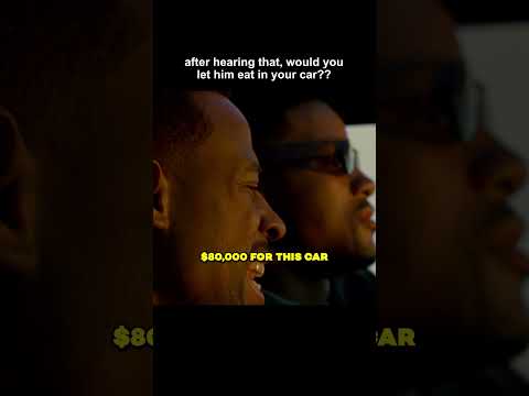 Why you don’t let bro eat in your car #sony #moviecentral #badboys Why you don’t let bro eat in your car #sony #moviecentral #badboys